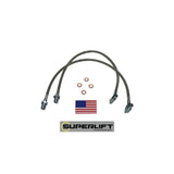 Superlift 91340 Bullet Proof Brake Hose - Front - 71-78 GM PU/Blazer/Suburban w/ 4-6
