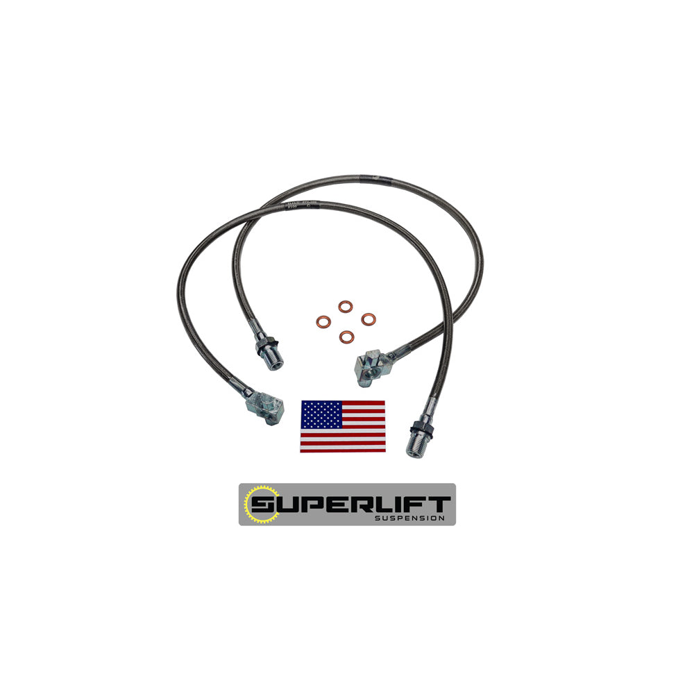 71-78-Gm-PickupBlazerSuburbanwith-8-12In-Lift-Kit-(Pair)-Bullet-Proof-Brake-Hoses