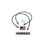 Superlift 91345 Bullet Proof Brake Hose - Front - 71-78 GM PU/Blazer/Suburban w/ 8-12