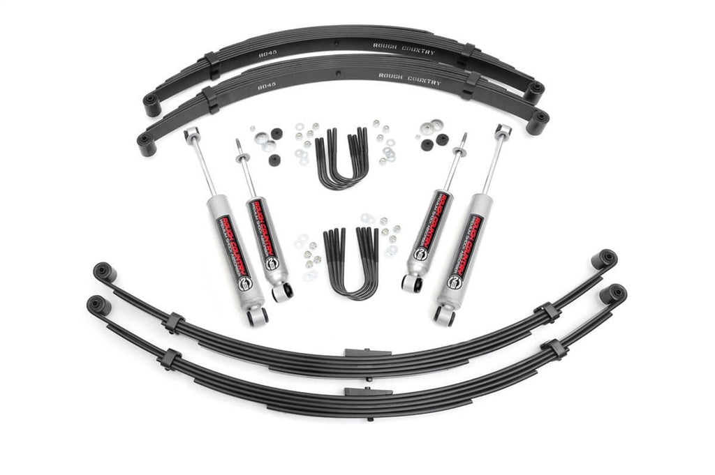 Rough Country 82530 Suspension Lift Kit w/Shocks for Select International Scout II