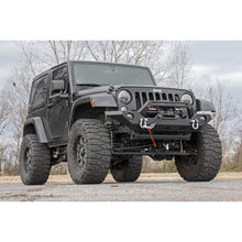 Load image into Gallery viewer, ~(71-Lbs.-72X17x10)~-Jeep-Full-Width-Front-Led-Winch-Bumper-(Jk-Jl-Gladiator-Jt)