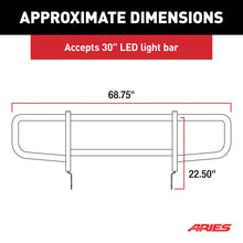 Load image into Gallery viewer, ARIES 7100 ForeFront Black Steel Grille Guard for Ford Bronco for Select Ford Bronco