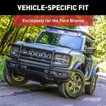 Load image into Gallery viewer, ARIES 7100 ForeFront Black Steel Grille Guard for Ford Bronco for Select Ford Bronco
