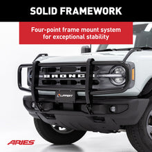 Load image into Gallery viewer, ARIES 7100 ForeFront Black Steel Grille Guard for Ford Bronco for Select Ford Bronco