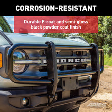 Load image into Gallery viewer, ARIES 7100 ForeFront Black Steel Grille Guard for Ford Bronco for Select Ford Bronco