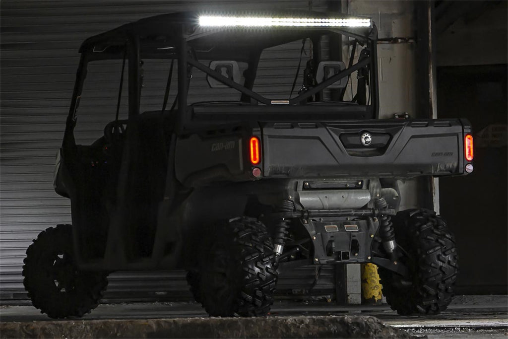 Rough Country 71019 LED Light Bar for Select Can-Am Defender DPS HD10, Can-Am Defender DPS HD5, Can-Am Defender DPS HD7, Can-Am Defender DPS HD8, Can-Am Defender DPS HD8 CAB, Can-Am Defender DPS HD9, Can-Am Defender DPS HD9 CAB, Can-Am Defender HD10,