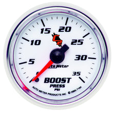 Load image into Gallery viewer, AutoMeter 7104 GAUGE, BOOST, 2 1/16", 35PSI, MECHANICAL, C2