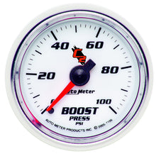 Load image into Gallery viewer, AutoMeter 7106 GAUGE, BOOST, 2 1/16", 100PSI, MECHANICAL, C2