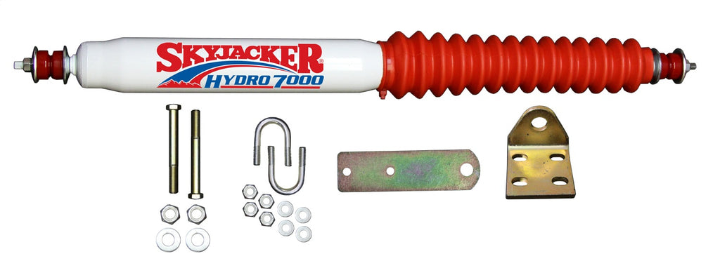 Skyjacker 7109 SNGL STAB KT; WHITE W/RED BO for Select Jeep Wrangler