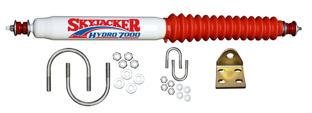 Skyjacker 7110 SNGL STAB KT; WHITE W/RED BO for Select Chevrolet Blazer, Chevrolet K10 Pickup, Chevrolet K20 Pickup, Chevrolet K30 Pickup, Dodge Ramcharger, Dodge W100, Dodge W100 Pickup, Dodge W100 Series, Dodge W150, Dodge W200, Dodge W200 Pickup,