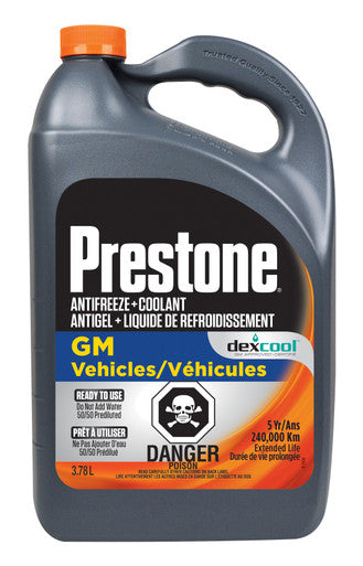 Prestone 71159 DEX-COOL Antifreeze+Coolant, Extended Life -1 Gal- Ready to Use, 50/50