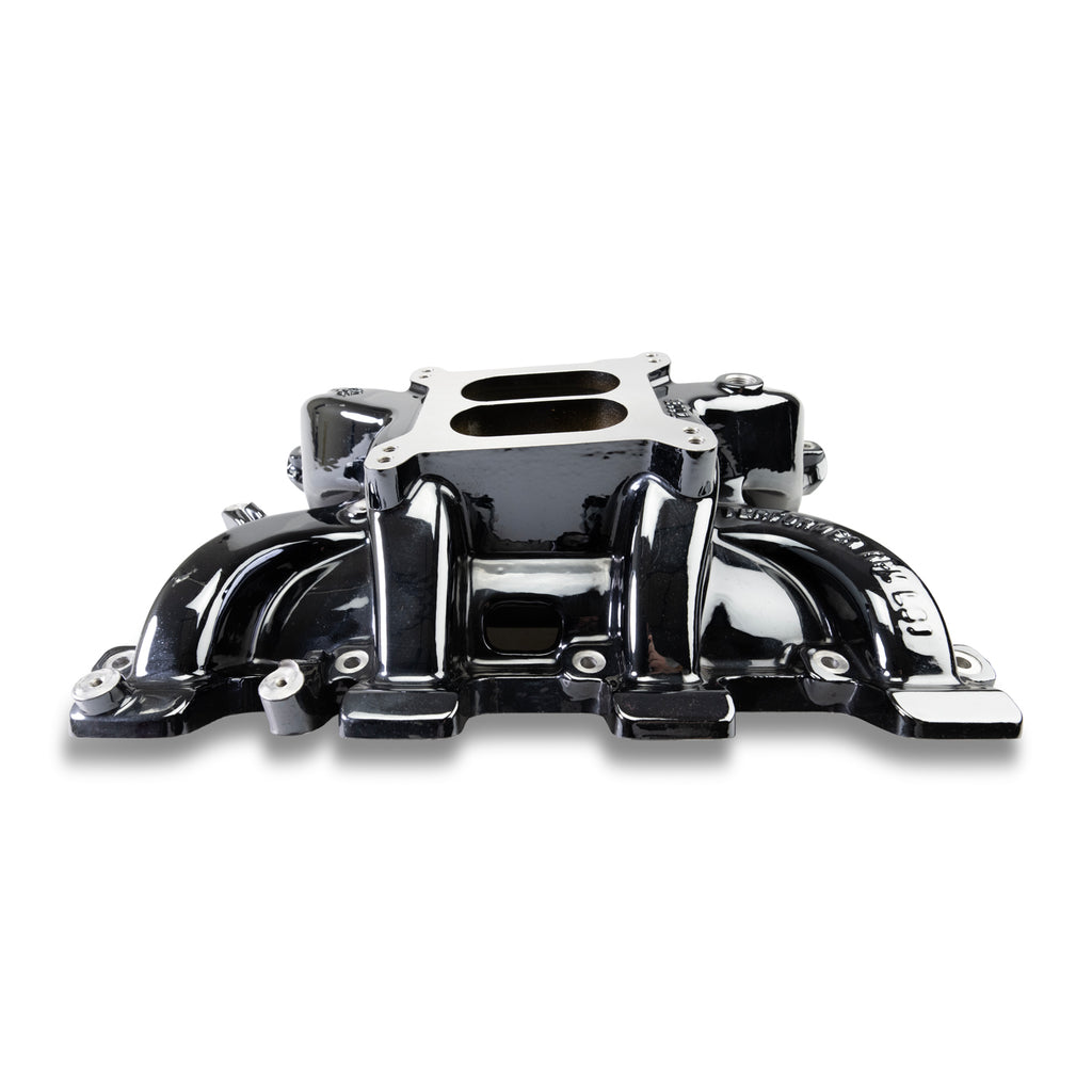 Edelbrock 71187-BP Performer RPM Small Block Chevy LS1 Intake Manifold Only, Black Plasma finish