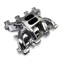 Load image into Gallery viewer, Edelbrock 71187-CP Performer RPM Small Block Chevy LS1 Intake Manifold Only, Chrome Plasma finish
