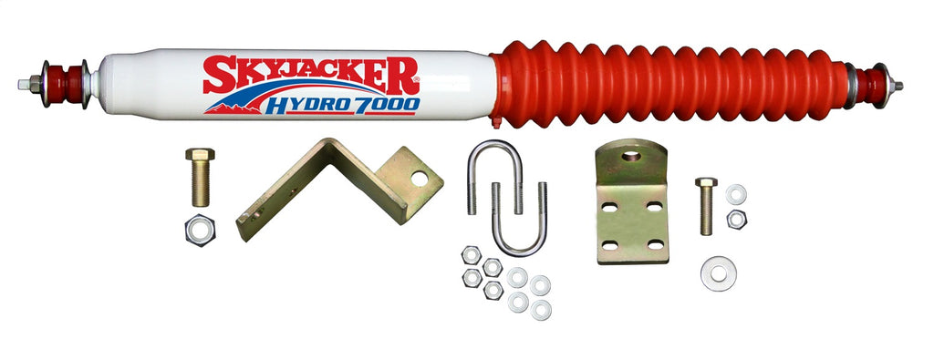 Skyjacker 7122 SNGL STAB KT; WHITE W/RED BO for Select Chevrolet Blazer, Chevrolet K1500, Chevrolet K1500 Suburban, Chevrolet K2500, Chevrolet K2500 Suburban, Chevrolet Tahoe, GMC K1500, GMC K1500 Suburban, GMC K2500, GMC K2500 Suburban, GMC Yukon
