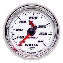 Load image into Gallery viewer, AutoMeter 7132 GAUGE, WATER TEMP, 2 1/16", 120-240?F, MECHANICAL, C2