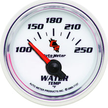 Load image into Gallery viewer, AutoMeter 7137 GAUGE, WATER TEMP, 2 1/16", 100-250?F, ELECTRIC, C2