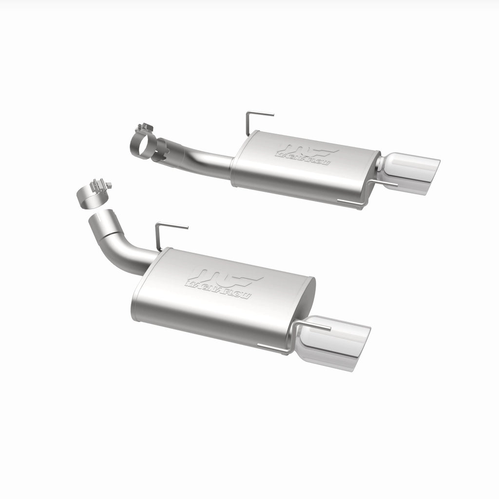MagnaFlow Exhaust Products 15882 Street Series Polished Axle Back System for Select Ford Mustang