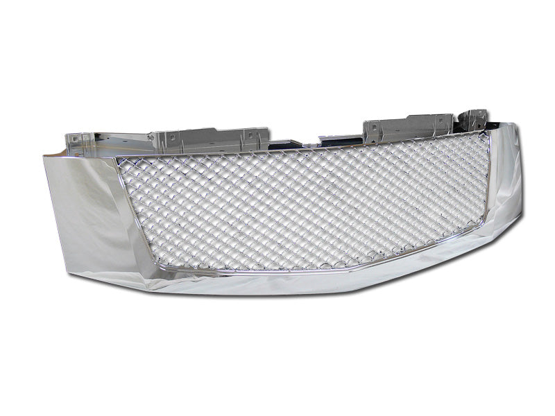 Armordillo 7146945 Mesh Chrome ABS Replacement Grille for Select Cadillac Escalade