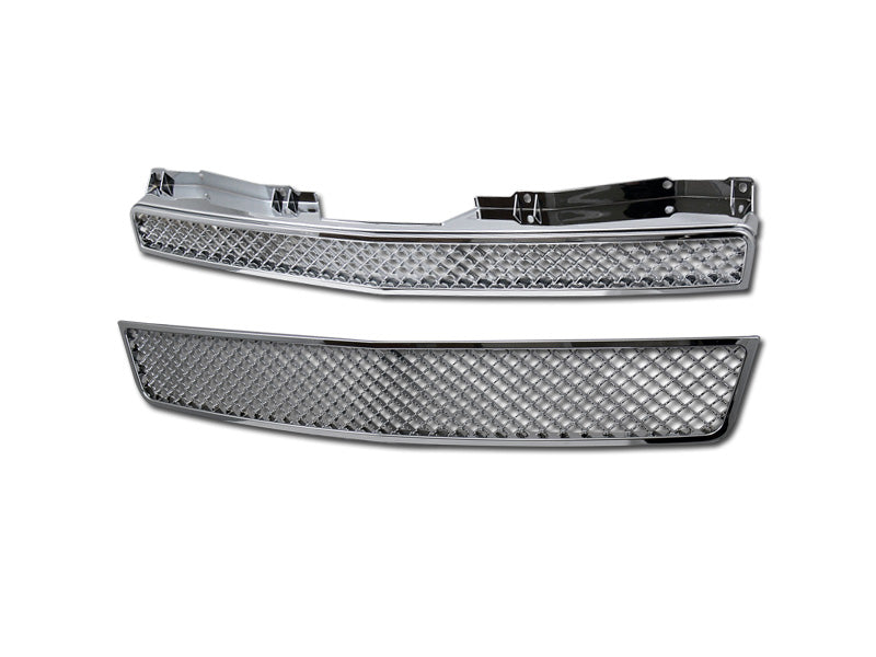 Armordillo 7146976 Mesh Chrome ABS Replacement Grille for Select Chevrolet Avalanche