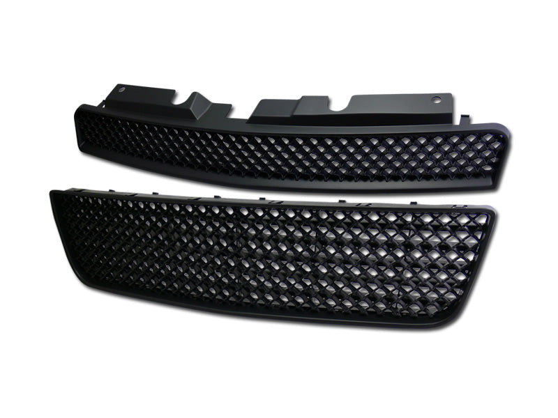 Armordillo 7147201 Mesh Gloss Black ABS Replacement Grille for Select Chevrolet Monte Carlo