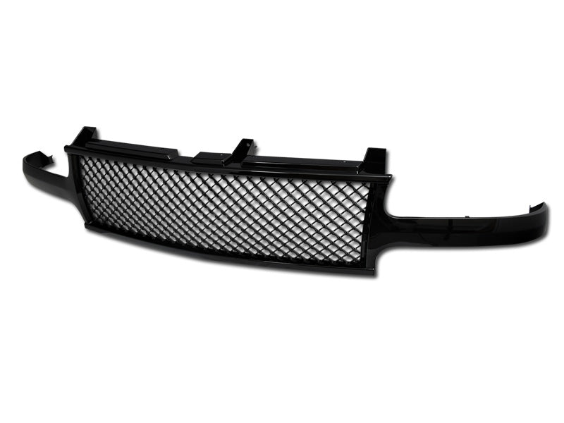 Armordillo 7147256 Mesh Gloss Black ABS Replacement Grille for Select Chevrolet Silverado