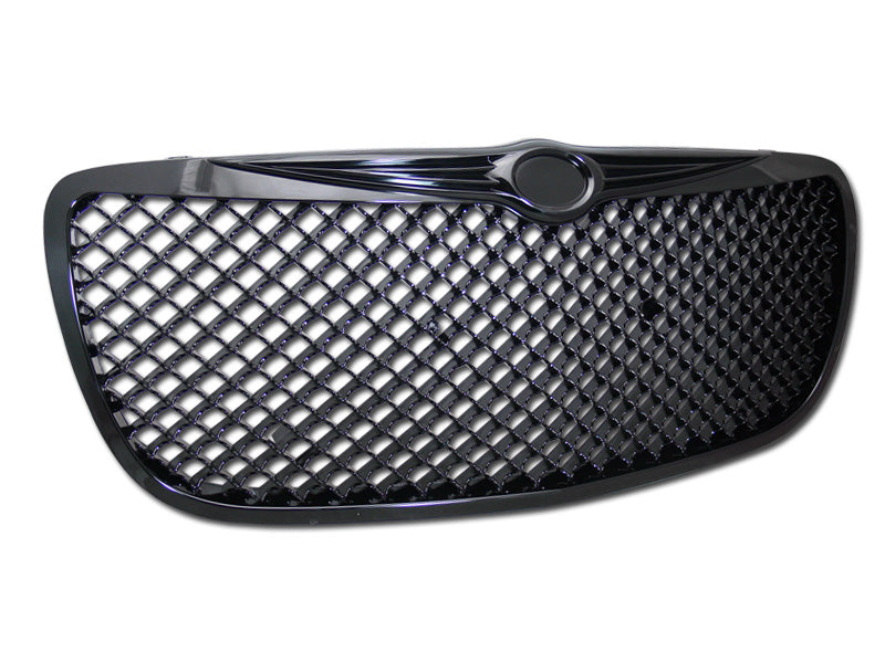 Armordillo 7147584 Mesh Gloss Black ABS Replacement Grille for Select Chrysler Sebring