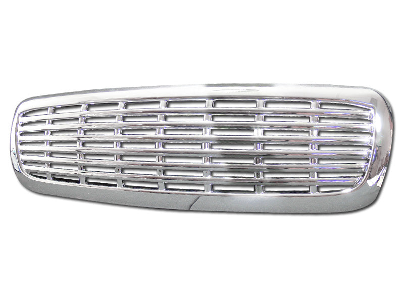 Armordillo 7147706 Horizontal Chrome ABS Replacement Grille for Select Dodge Dakota