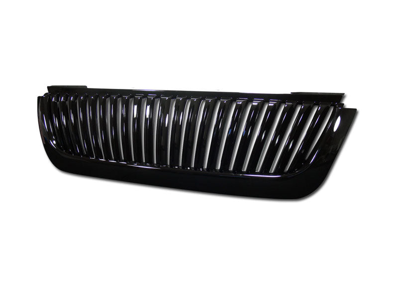 Armordillo 7148123 Vertical Gloss Black ABS Replacement Grille for Select Ford Explorer