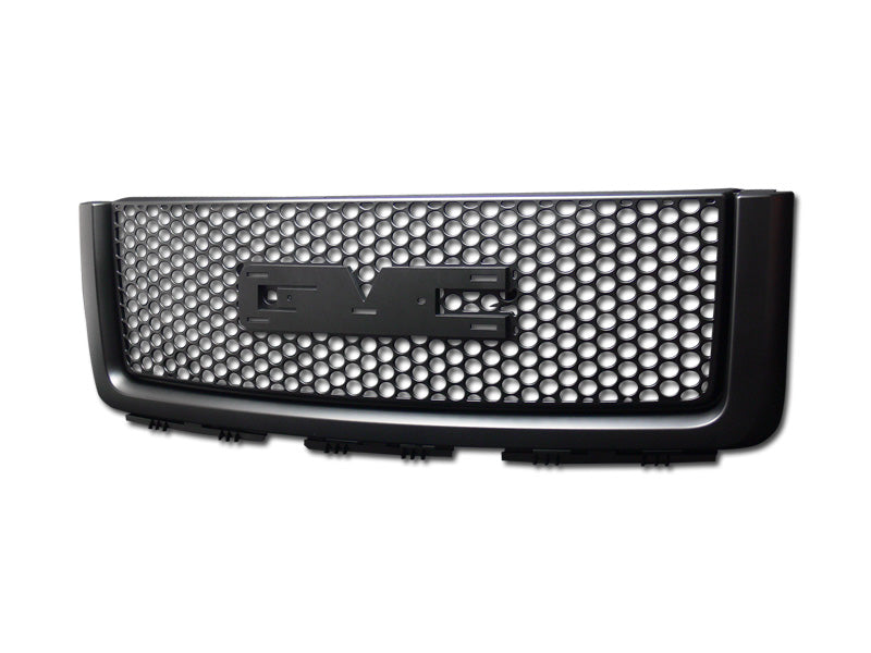Armordillo 7148642 OE - Denali Style Gloss Black ABS Replacement Grille for Select GMC Sierra