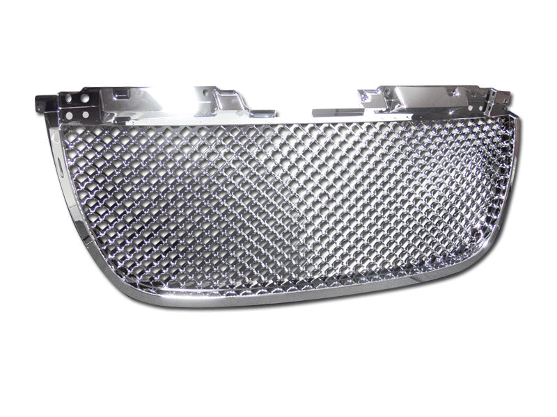 Armordillo 7148871 Mesh Chrome ABS Replacement Grille for Select GMC Yukon XL 1500, GMC Yukon XL