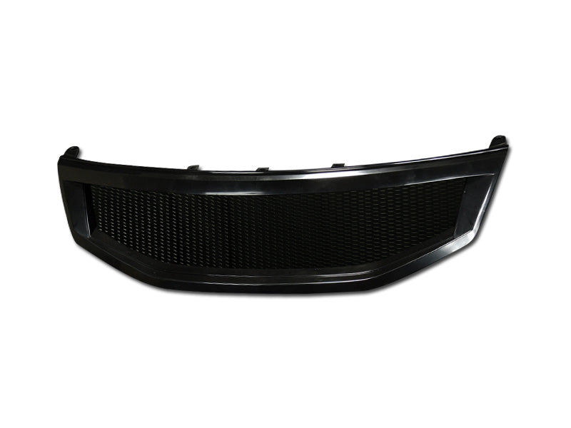 Armordillo 7149014 Mesh Gloss Black - Shell Matte Black - Mesh ABS Shell / Metal Mesh Grille for Select Honda Accord