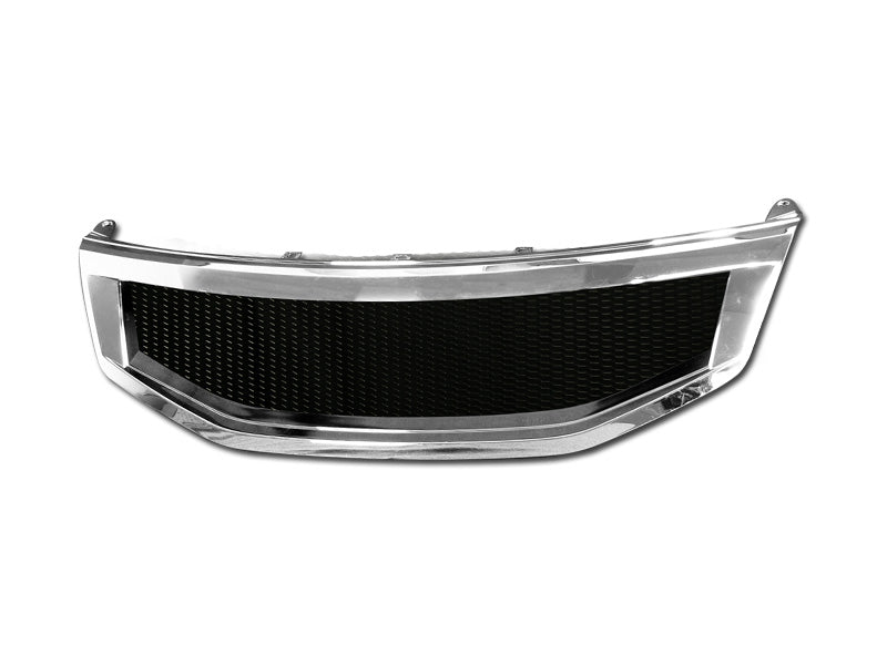 Armordillo 7149021 Mesh Chrome - Shell Matte Black - Mesh ABS Shell / Metal Mesh Grille for Select Honda Accord