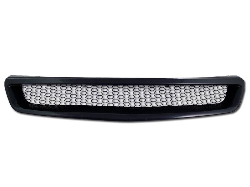 Armordillo 7149083 Mesh Gloss Black ABS ABS Shell / Metal Mesh Grille for Select Honda Civic