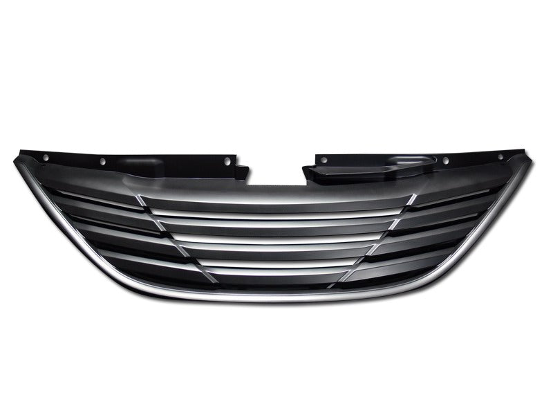 Armordillo 7149243 Horizontal Gloss Black ABS Replacement Grille for Select Hyundai Sonata