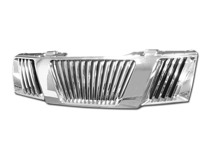 Armordillo 7149908 Vertical Chrome ABS Replacement Grille for Select Nissan Frontier