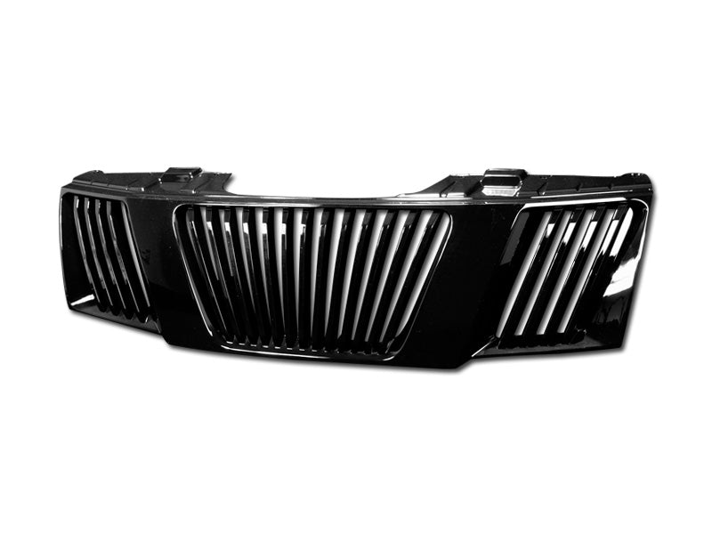 Armordillo 7149946 Vertical Gloss Black ABS Replacement Grille for Select Nissan Pathfinder