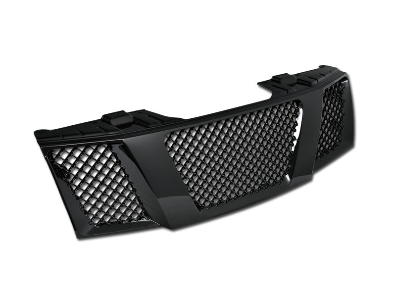 Armordillo 7149960 Mesh Gloss Black ABS Replacement Grille for Select Nissan TITAN