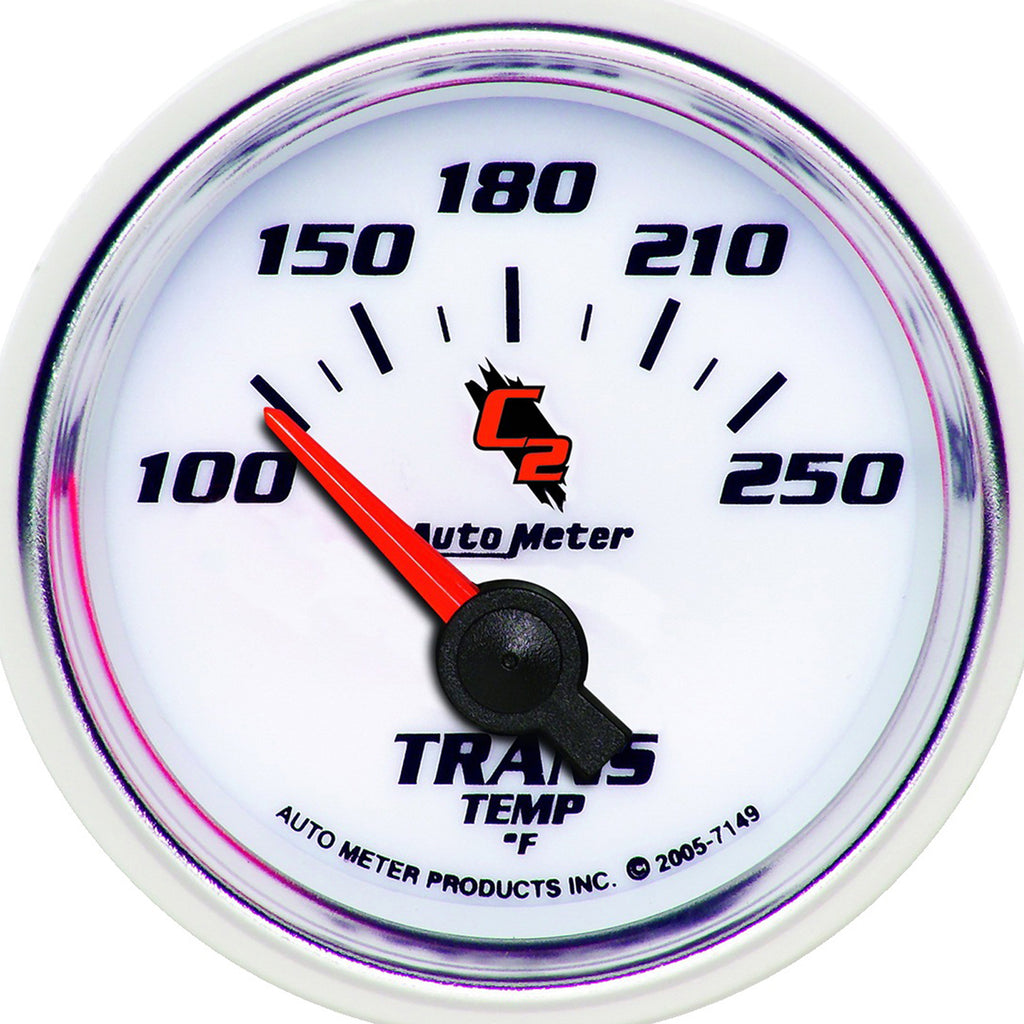 AutoMeter 7149 GAUGE, TRANSMISSION TEMP, 2 1/16", 100-250?F, ELECTRIC, C2