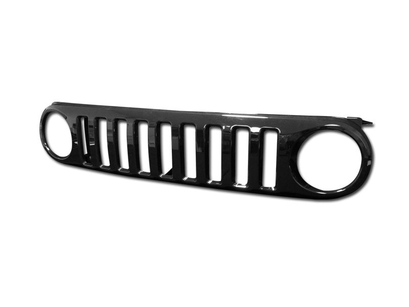 Armordillo 7150201 Vertical Gloss Black ABS Replacement Grille for Select Toyota FJ Cruiser