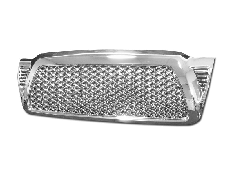 Armordillo 7150287 Mesh Chrome ABS Replacement Grille for Select Toyota Tacoma