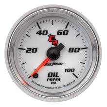 Load image into Gallery viewer, AutoMeter 7153 GAUGE, OIL PRESSURE, 2 1/16", 100PSI, DIGITAL STEPPER MOTOR, C2