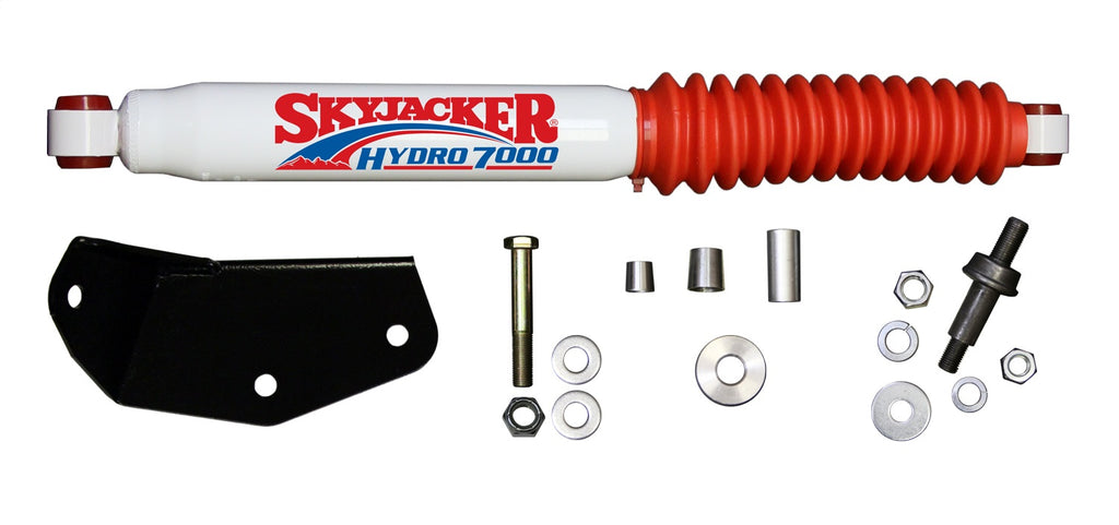 Skyjacker 7154 SNGL STAB KT; WHITE W/RED BO for Select Ford F-250 Super Duty, Ford F-350 Super Duty