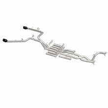 Load image into Gallery viewer, MagnaFlow Exhaust Products 19691 xMOD Series Black Chrome Tips Cat-Back System for Select Ram