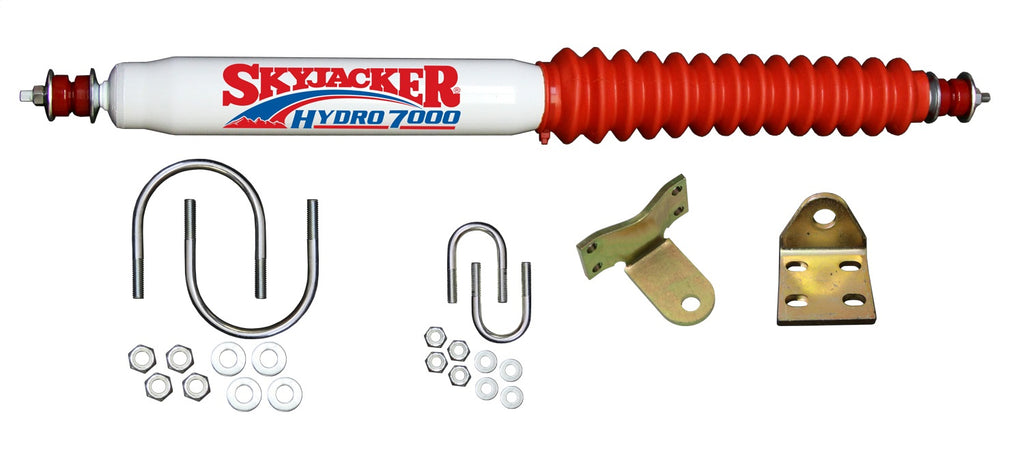 Skyjacker 7160 SNGL STAB KT; WHITE W/RED BO for Select Toyota Land Cruiser