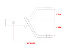 Load image into Gallery viewer, Armordillo 7161542 Drop Down Hitch