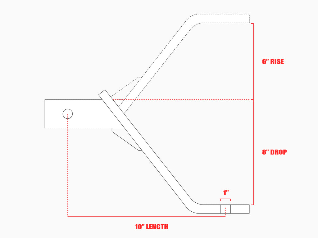 Armordillo 7161566 Drop Down Hitch