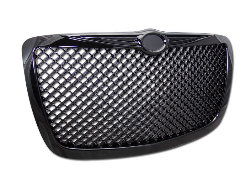 Armordillo 7165052 Mesh Matte Black ABS Replacement Grille for Select Chrysler 300
