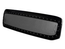 Load image into Gallery viewer, Armordillo 7165281 Rivet Mesh Gloss Black ABS ABS Shell / Metal Mesh Grille for Select Ford F-250 Super Duty, Ford F-350 Super Duty, Ford F-450 Super Duty