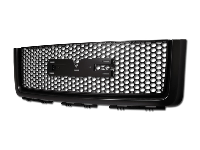 Armordillo 7165489 OE - Denali Style Matte Black ABS Replacement Grille for Select GMC Sierra