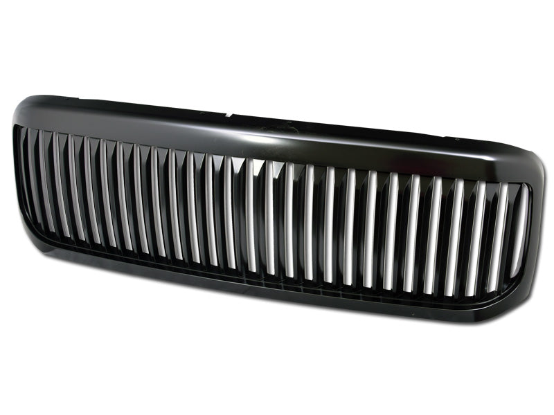 Armordillo 7165755 Vertical Matte Black ABS Replacement Grille for Select Ford Excursion, Ford F-250 Super Duty, Ford F-350 Super Duty, Ford F-450 Super Duty
